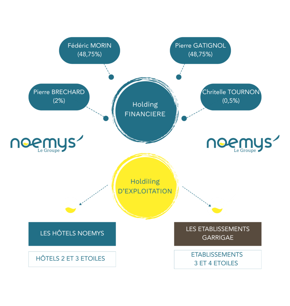 Schéma groupe noemys